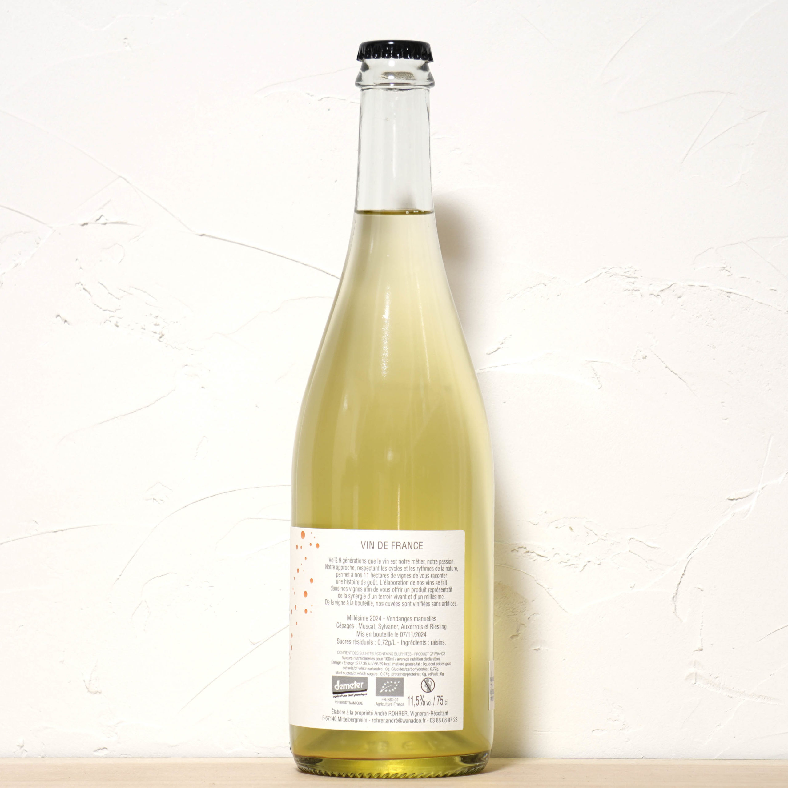 ビュル・ド・ヴィ 2024-アンドレ・ロレール