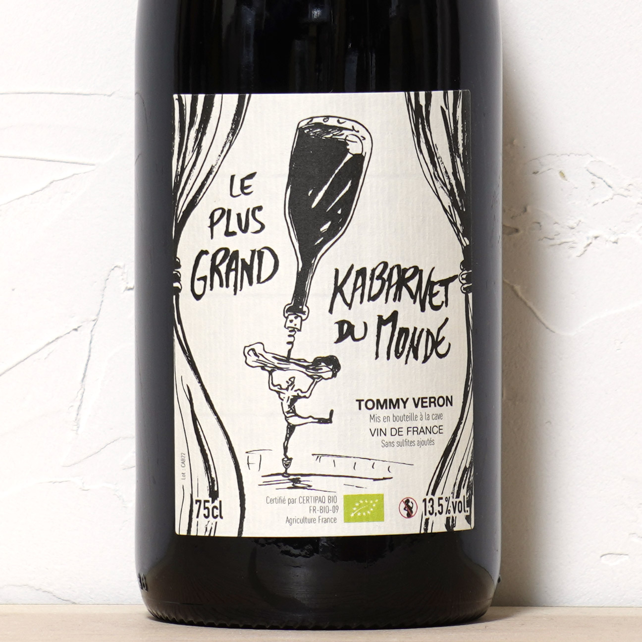 ル・プリュ・グラ ン・カベルネ・ デュ・モンド 2022-トミー・ヴェロン