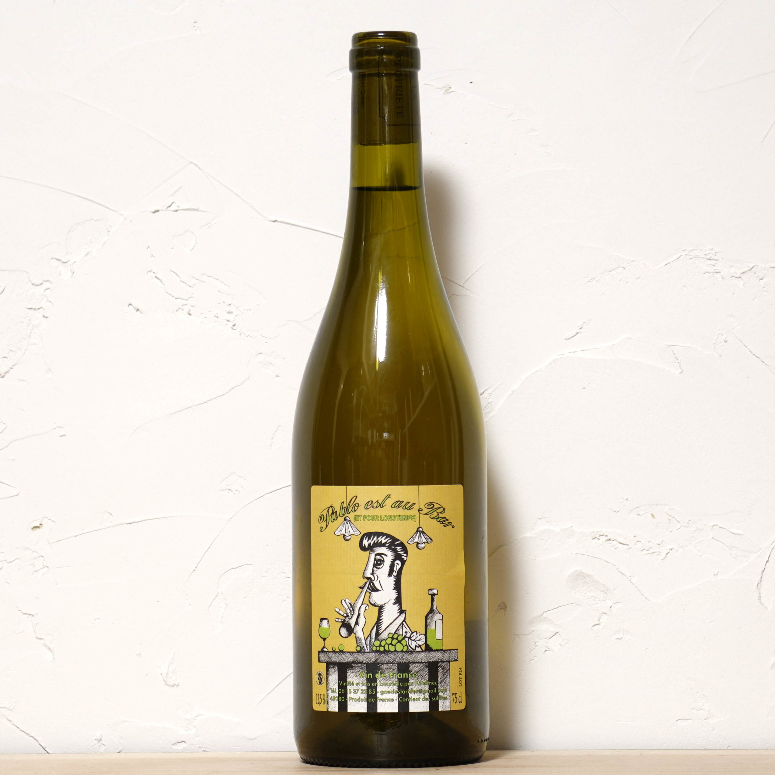 PABLO EST AU BAR,CHENIN 2024-PHILIPPE DELMEE 
